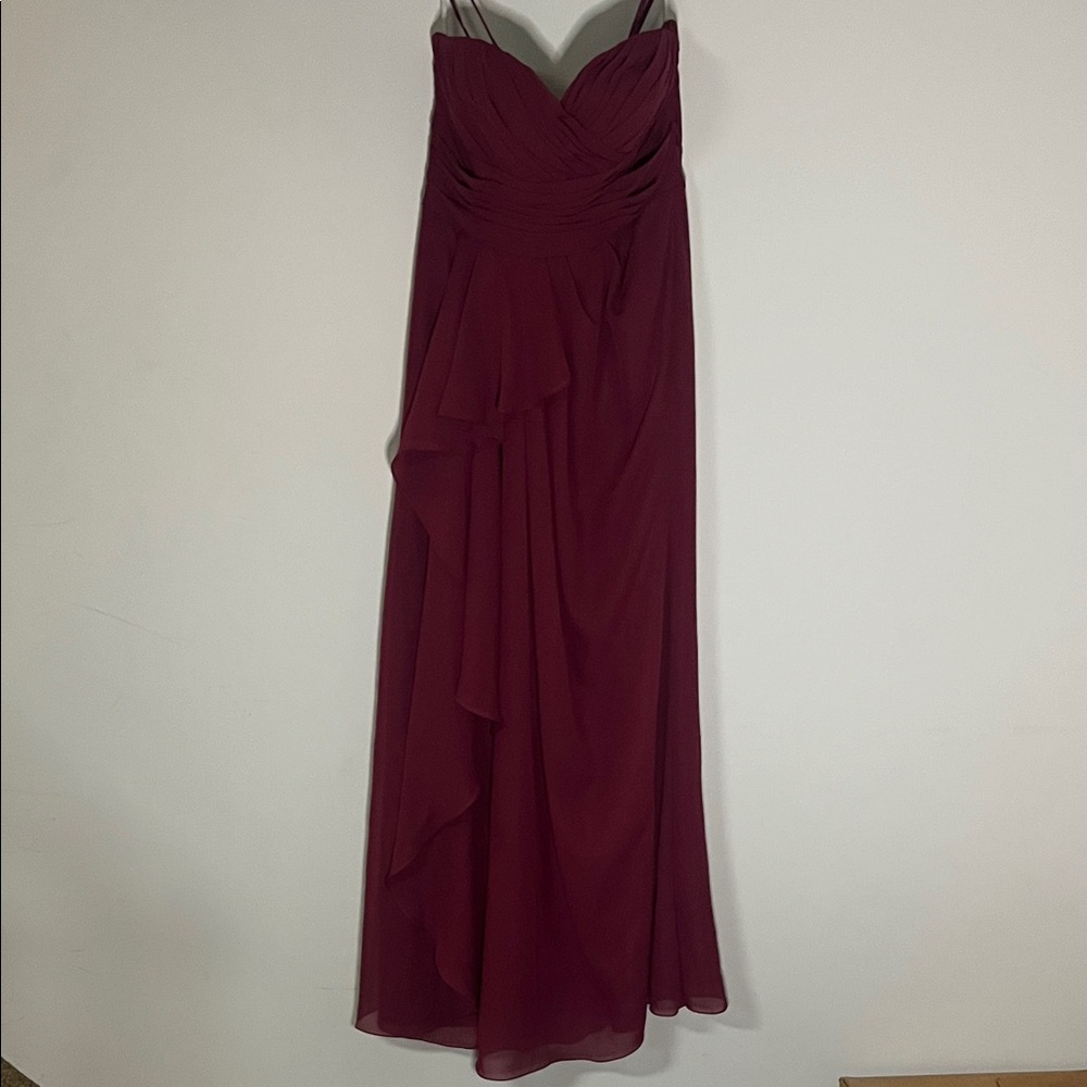 Wtoo Deep Red Maxi Dress